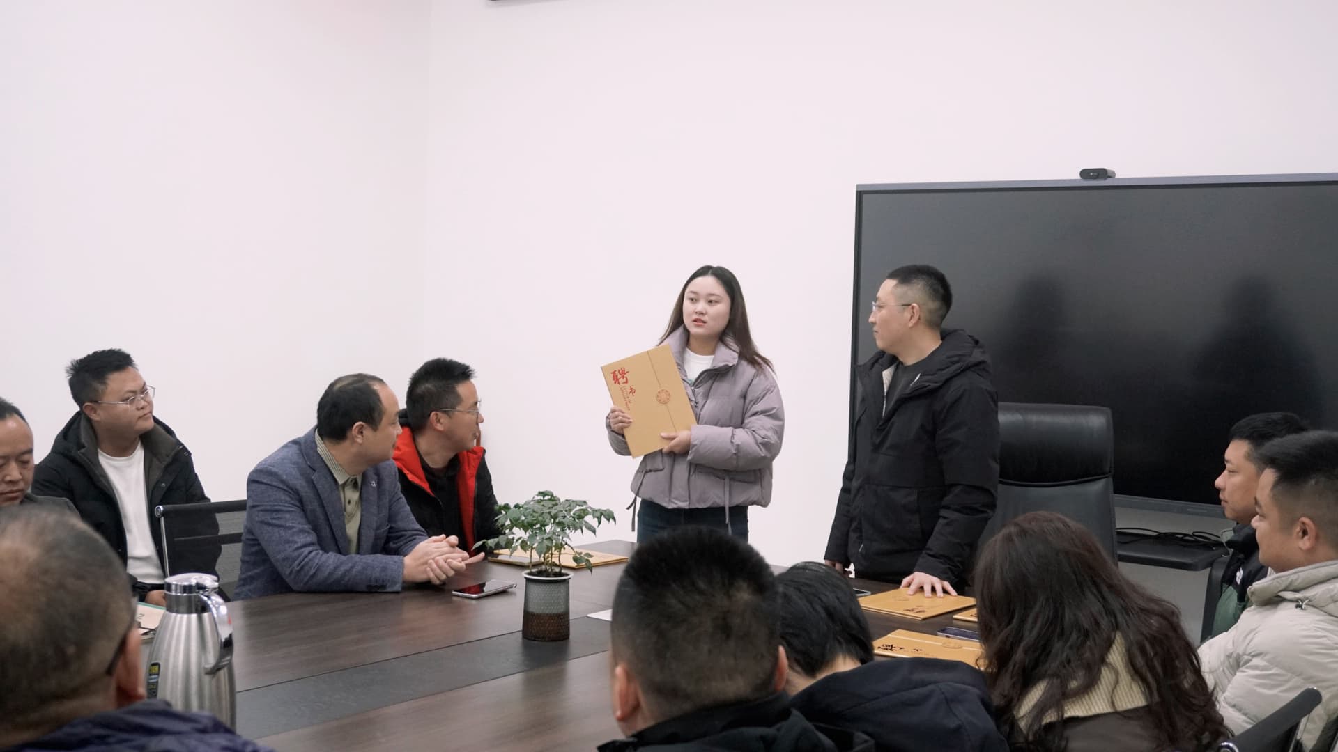 涵源環(huán)保部門經理任命儀