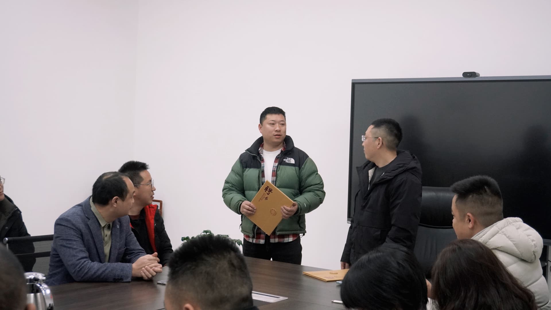 涵源環(huán)保部門經理任命儀