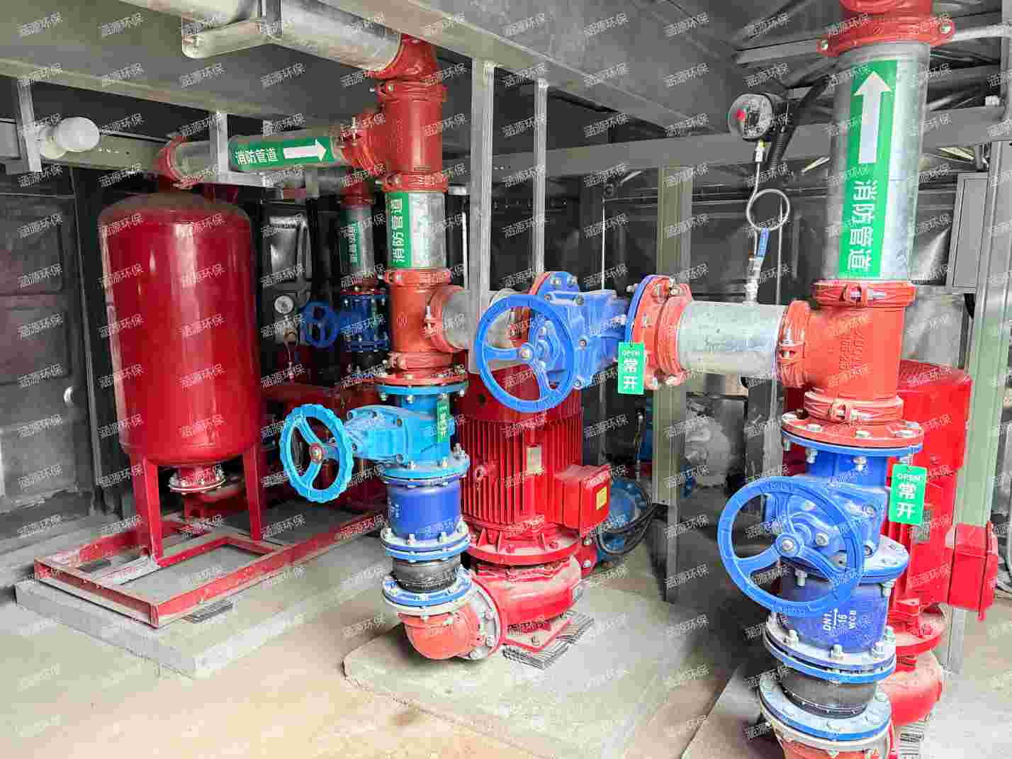 案例分享：巴中無(wú)害化處理中心一體化消防泵站項(xiàng)目